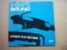 HI-FI SOUND STEREO TEST RECORD, STEREOLAB, SAMPLES. LP