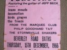 The Yardbirds - 1966 UK Concert Poster LED ZEPPELIN