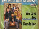 THE ROLLING STONES uralte Single 5x original-signiert