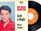 ELVIS PRESLEY, RARE SINGLE GERMANY DATE COVER 47-8400