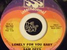 SAM DEES 'LONELY FOR YOU BABY' - RARE NORTHERN SOUL 7