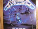 Metallica Ride The Lightning Elektra WLP signed by band