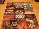 thrash heavy speed black death metal lp`s