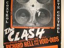 the clash ,promo tour poster,70s