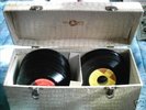DISC O CASE RECORD BOX BY CASECRAFT W 100 45's