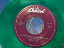 BEATLES  Norwegian Wood   GREEN    vinyl 45   rare mint