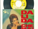 DALIDA-CHE MAI FARO'-RARE ORIG.ITALIAN PS 45rpm EP 1962