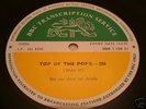 BBC TRANSCRIPTION DISC-ROLLING STONES-YES-HUMBLE PIE+++