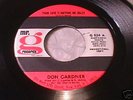 DON GARDNER Rare Northern Soul Promo 45 on Mr. G Hear
