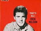 RICKY NELSON ``THAT‘S ALL´´ UK EP LIBERTY LEP 4019
