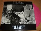 Nirvana Bleach Pink Vinyl LP Sub Pop RARE
