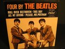 BEATLES FOUR BY THE BEATLES EP NM- CAPITOL 45 LENNON