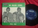 The Rolling Stones, Tell Me, 45, DECCA, picture cover