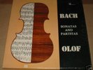 Bach sonatas & partitas Theo Olof violin  3LP box  RARE