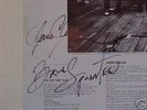 BRUCE SPRINGSTEEN & CLARENCE CLEMONS autographed lp