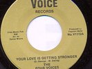 FOUR VOICES Our Love Is Getting Stronger NORTHERN SOUL