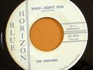Rare 1960 Surf 45 VENTURES Walk Don't Run  BLUE HORIZON
