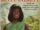 BETTY EVERETT Very Rare Fontana French EP Soul 45
