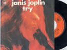 Janis Joplin 45 italy TRY-  MINT 3° single
