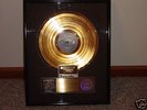 Europe The Final Countdown Epic gold record