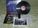 METALLICA RIDE THE LIGHTNING GOLD STAMP PROMOTIONAL LP