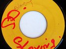 BLANK TYRONE DOWNEY SLAVING 45 RARE JAMAICA '72
