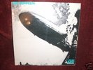 LED ZEPPELIN 1st FIRST ALBUM TURQUOISE LETTERING