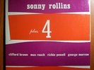 SONNY ROLLINS+4 MINT ORIG'54 PRESTIGE MONO LP NY LBL/DG