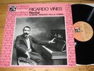 *RICARDO VINES - PIANO RECITAL **ALBENIZ, TURINA, FALLA