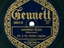 Bix Beiderbecke & His Rhythm Jugglers Gennett 5654