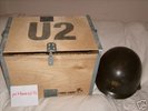 U2 VERY RARE PROMO ITEM - 1980-1990 ARMY HELMET BOX SET