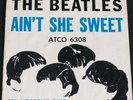 The Beatles Ain't She Sweet Rare Atco 45 Picture Sleeve