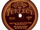 Annette Hanshaw   PERFECT  78  Label