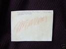 Jim Morrison Autograph