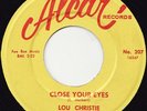 DOO-WOP - LOU CHRISTIE AND CLASSICS - CLOSE YOUR EYES