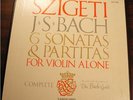 SZIGETI BACH 6 SONATAS & PARTITAS (3 LPS)  MINT