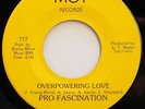 rare 70's soul 45 / pro-fascination on mot