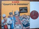 Kaos - Court's In Session U.S. LP NM With Sticker