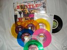 Beatles 3LP Antholgy 2 + 8 45 RPM Singles Color Vinyl 