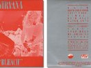 NIRVANA Bleach RED VINYL 1989  AUSTRALIAN