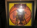 Pearl Jam Ten Basketball Picture Disc Rare-Mint+ Framed