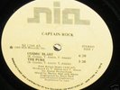 CAPTAIN ROCK  Cosmic Blast / The Pure 1984 promo on NIA