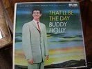 BUDDY HOLLY THAT'LL BE THE DAY BLACK LABEL DECCA LP