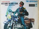 CRYSTALS HE'S A REBEL RARE 1963 UK PLUM LONDON LP