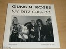Guns N Roses NY Ritz Gig 88 7