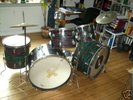 Ludwig Psychedelic Drum Set 1967er der Soulful Dynamics