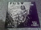 F.U.'S 'kill for christ' lp x-claim records RARE PUNK