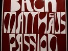 ETERNA - BACH - MATTHAUS PASSION - MAUERSBERGER - 4 LP