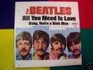 Beatles 45 RPM Capitol All You Need Is Love  PS N/Mint