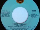 LARRY DAVIS 45 LADY BLUE, RARE MODERN SOUL LISTEN